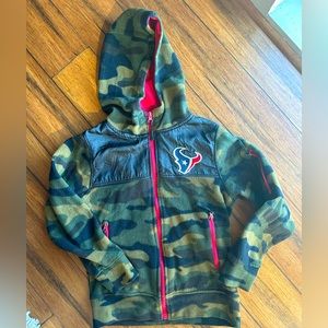 NFL Texans Fleece size 8